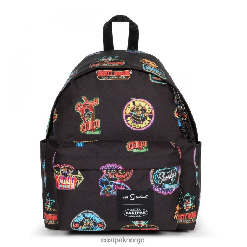 nei Eastpak dag pak'r simpsons neontrykk 0PF4J427 ryggsekker
