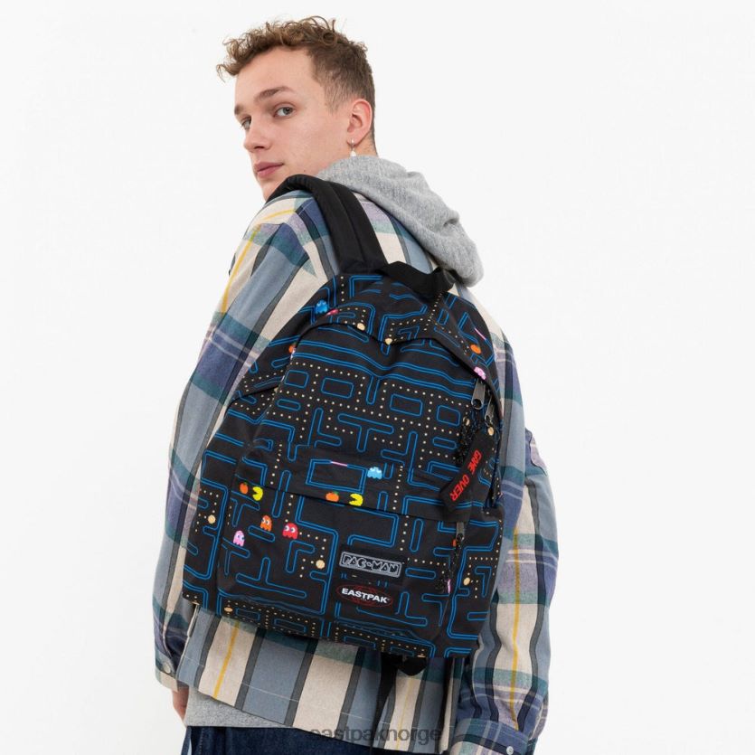 nei Eastpak polstret pak'r pac-man pacman labyrint 0PF4J42 ryggsekker