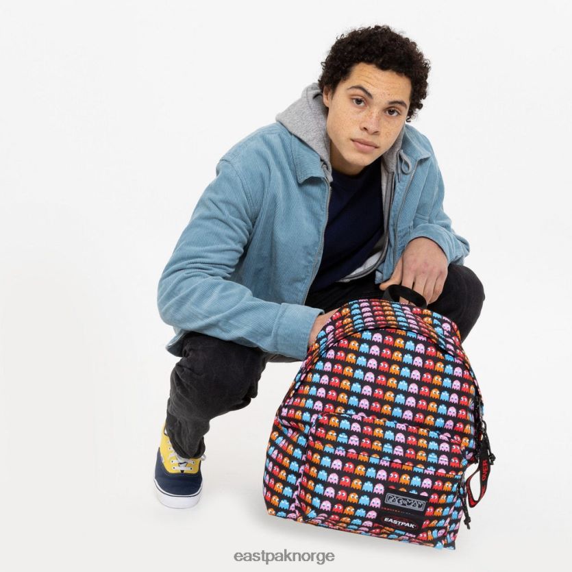 nei Eastpak polstret pak'r pac-man pacman spøkelser 0PF4J429 ryggsekker