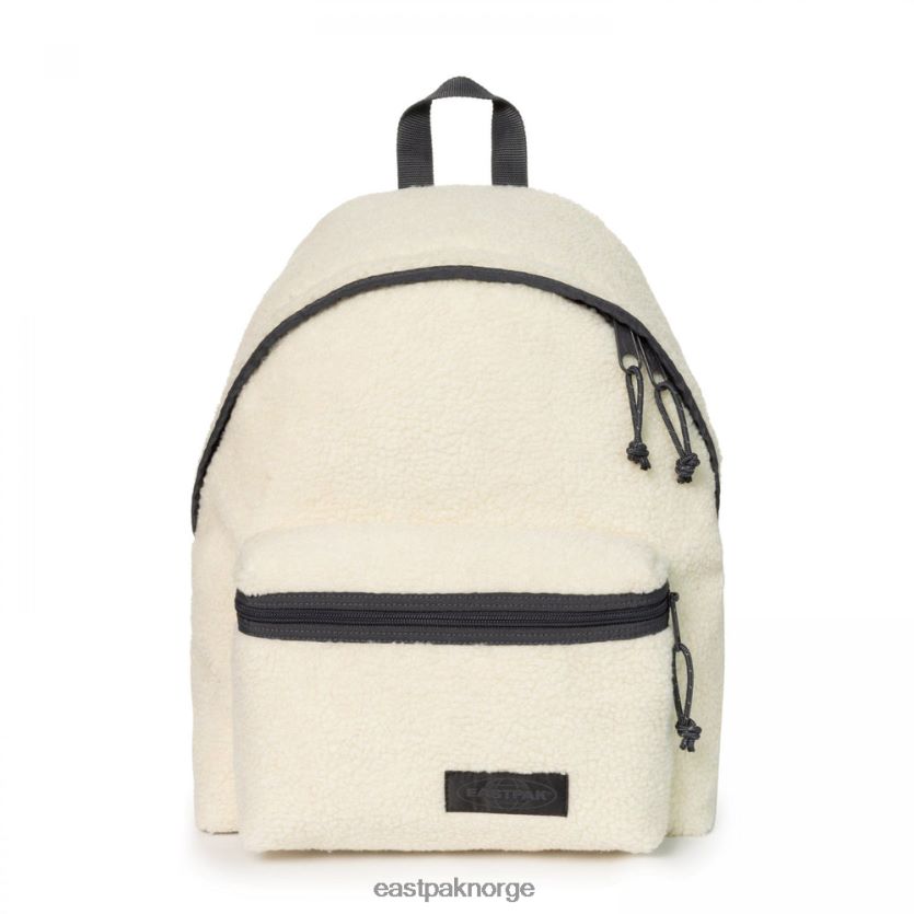 nei Eastpak polstret pak'r shearling hvit 0PF4J4104 ryggsekker