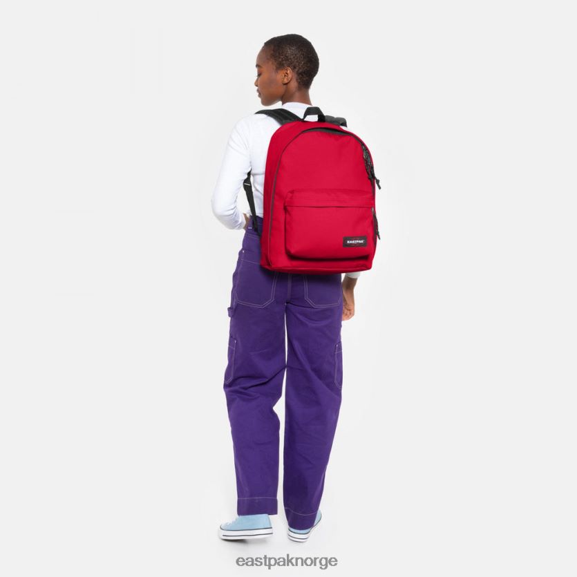 nei Eastpak ute av kontoret sjømann rød 0PF4J4114 ryggsekker