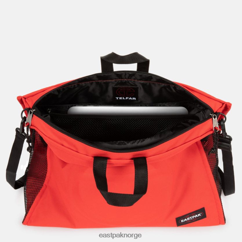 nei Eastpak telfar shopper l rød 0PF4J4281 skulderveske