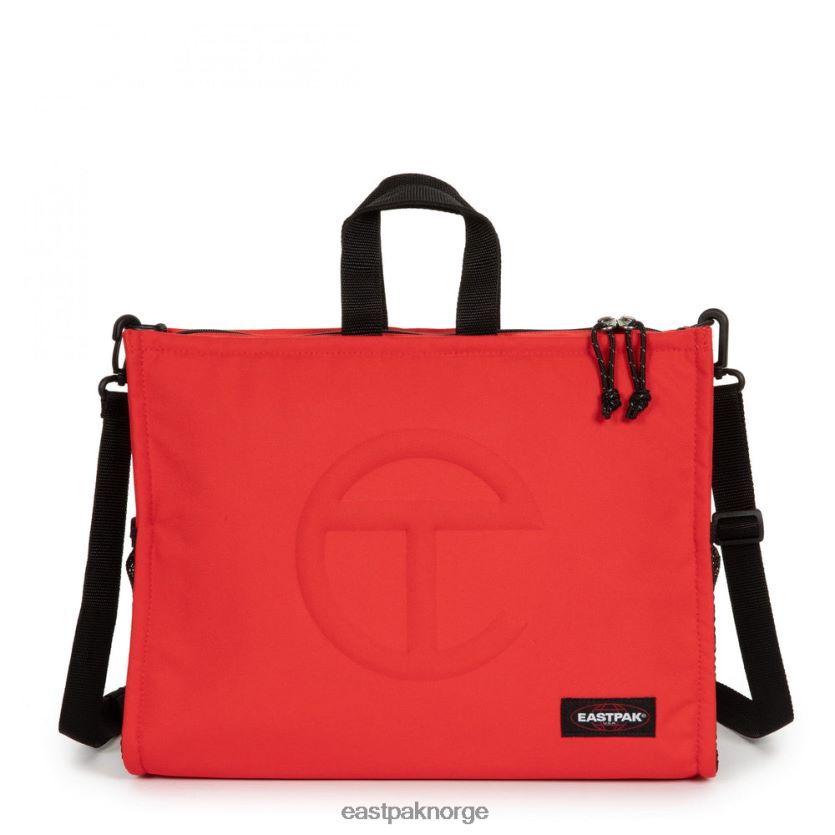 nei Eastpak telfar shopper m rød 0PF4J4283 skulderveske