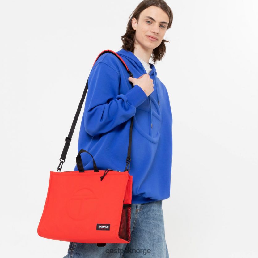 nei Eastpak telfar shopper m rød 0PF4J4283 skulderveske