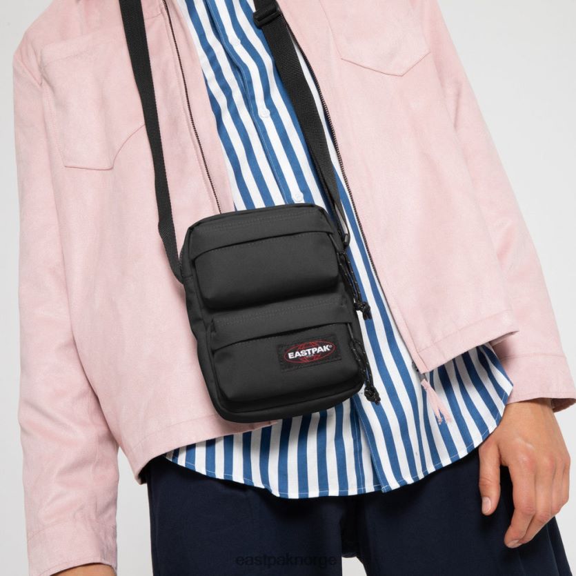 nei Eastpak den ene doblet seg svart 0PF4J4240 skulderveske