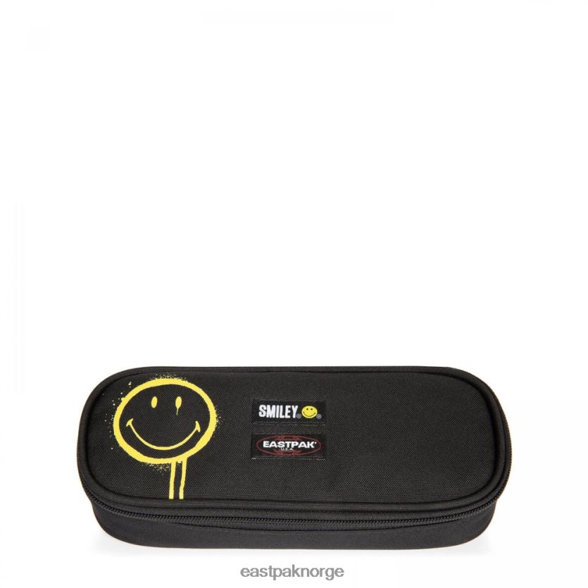 nei Eastpak oval singel smiley graffiti svart 0PF4J4339 tilbehør